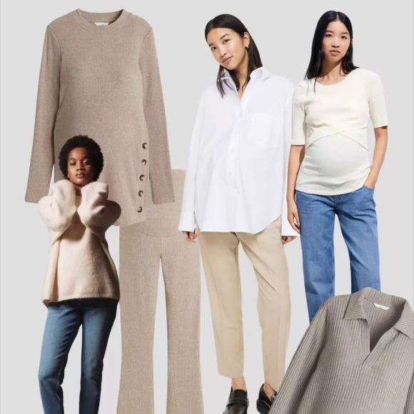 MAMA Before & After Ribbed Set - Black - Picture 3 of 13